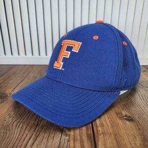 VINTAGE Florida Gators Zephyr Fitted Hat Size 7 5/8 Blue Orange NCAA Cap College